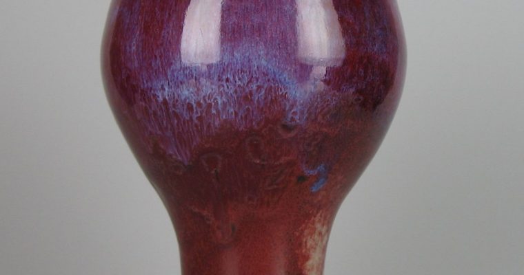 Joop Crompvoets vase sang de boeuf