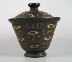 Jan van Stolk 1950's pot with lid