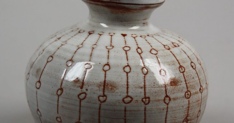 Annie de Boer Holten art pottery vase