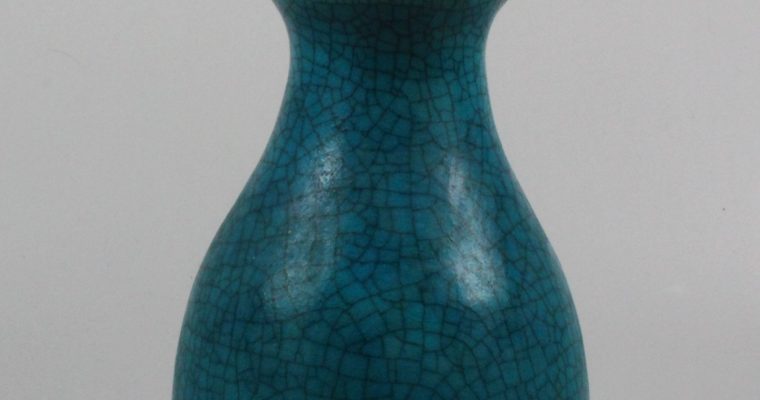 Jaap Ravelli 1960’s vase crackled glaze