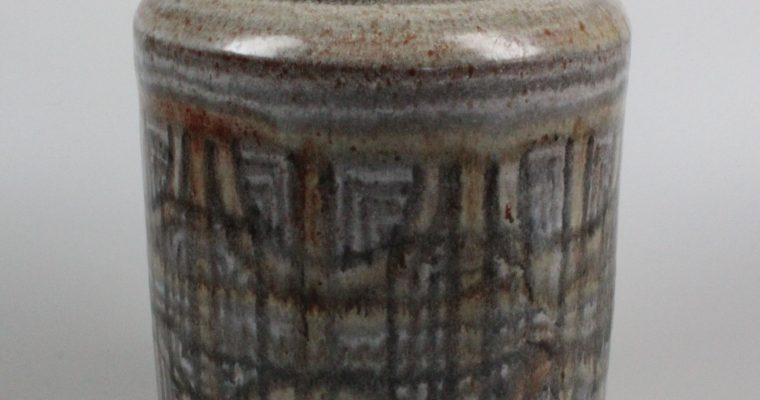 Vuurvogel large vase with abstract decoration