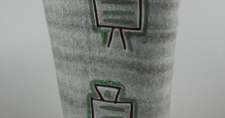 MCM pottery vase by De Haemstede