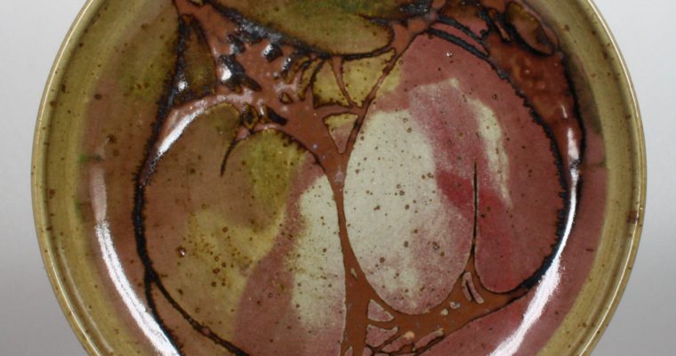 Kati Lorand art pottery plate