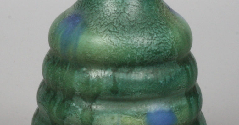 Belgian art deco pottery vase