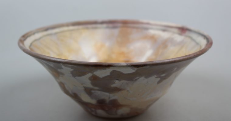 Ardine Spitters studio pottery porcelain bowl