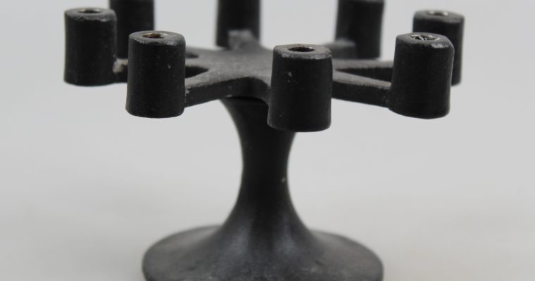 Robert Welch 1960’s cast iron candelabra