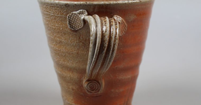 De Moerbei saltglazed studio pottery pitcher