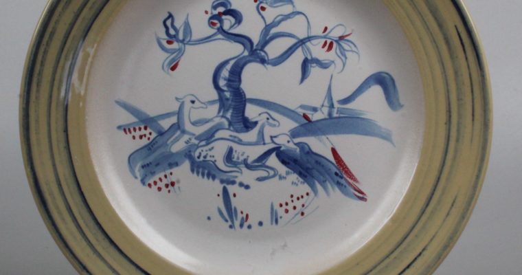 Sphinx  Maastricht wall plate Serpenti 1931