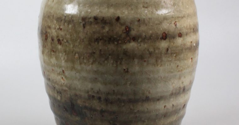 Jaan Mobach unique art pottery vase