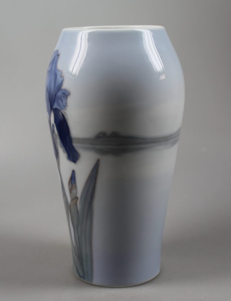 Royal Copenhagen porcelain vase art nouveau
