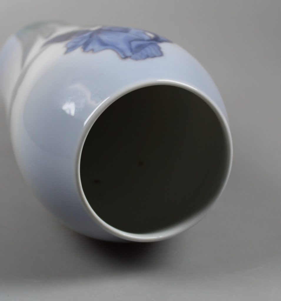 Royal Copenhagen porcelain vase art nouveau