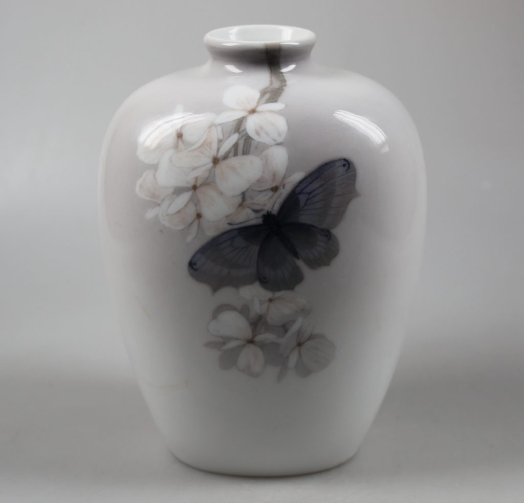 Royal Copenhagen art nouveau vase