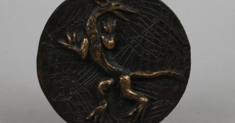 Jissy Keuenhof bronze plaque/medal Hieronymus Bosch