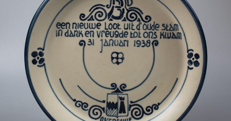 R.A.F. commemorative plate Beatrix 1938