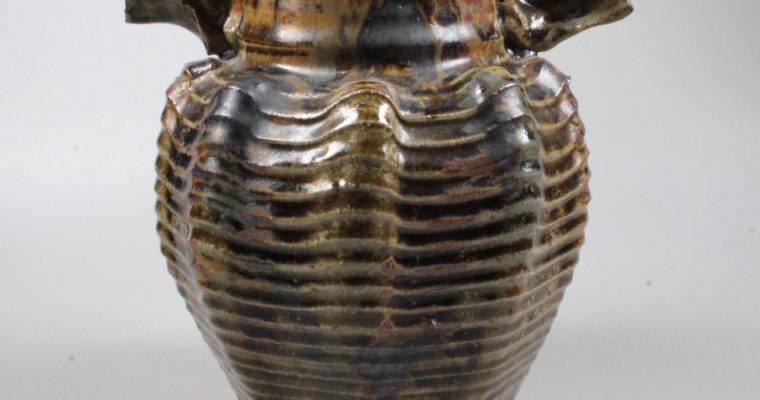 Kees Hoogendam art pottery vase