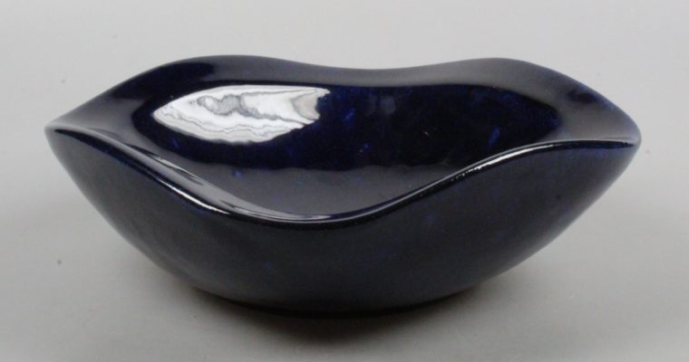 Upsala Ekeby Anna-Lisa Thomson blue bowl