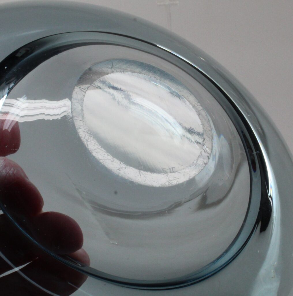 Per Lütken Holmegaard glass bowl