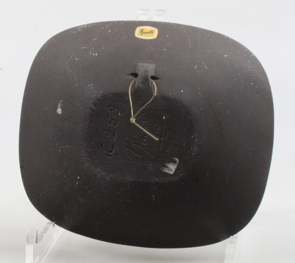 Jaap Ravell wall plate 1950's