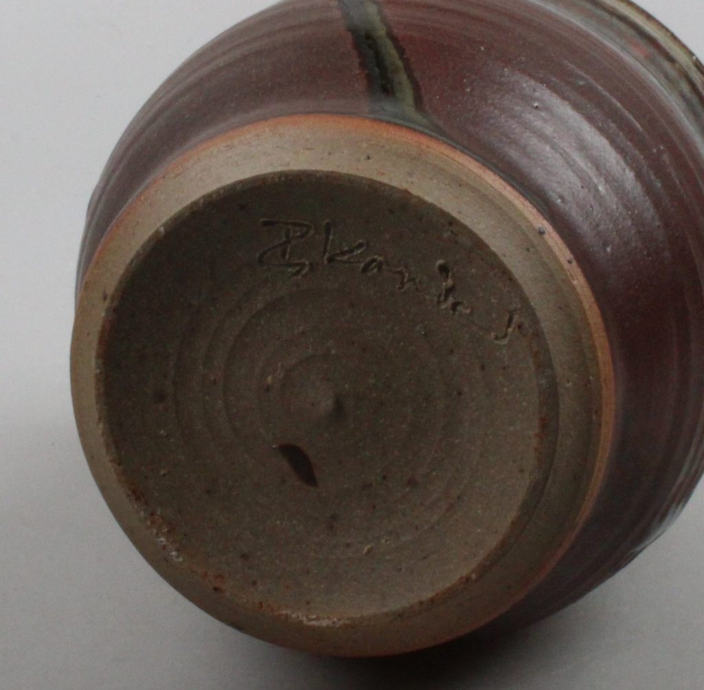 Ingeborg Zenker early studio pottery vase