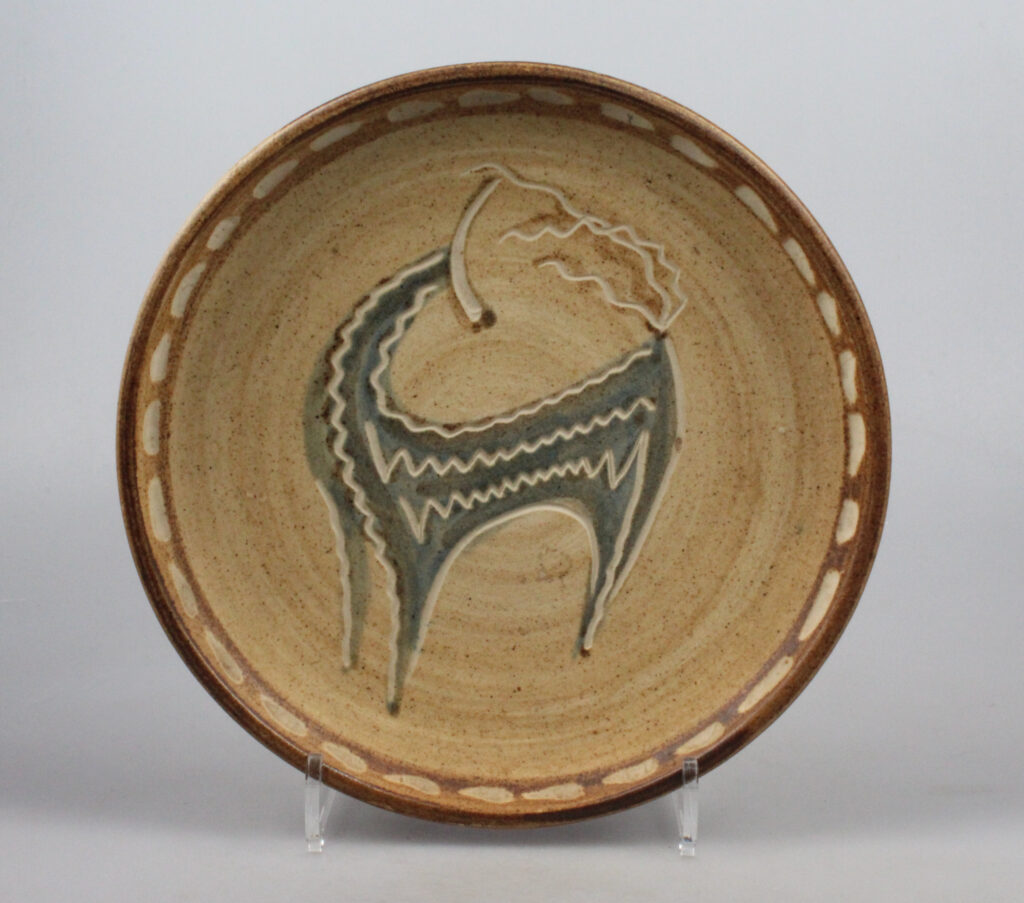 Jan van Stolk wall plate stylized Chamois