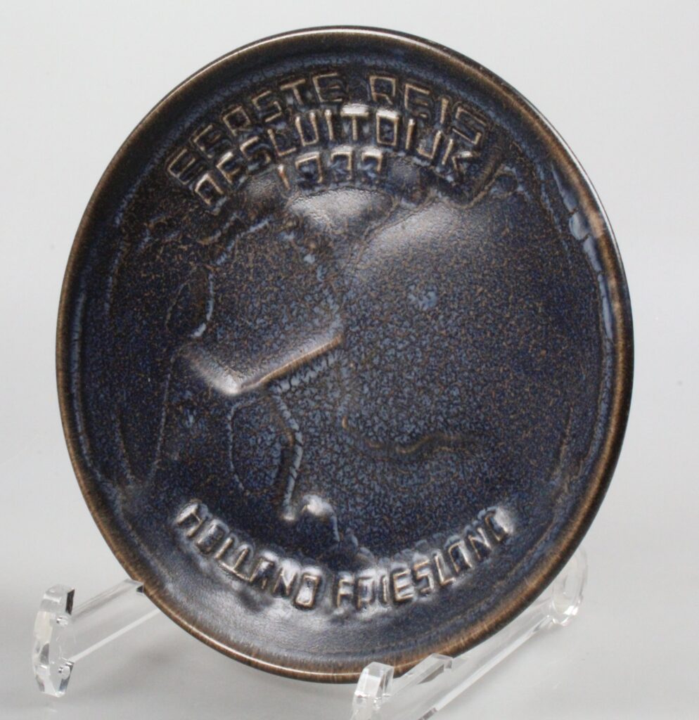 Willem Stuurman Zenith plate Afsluitdijk 1933