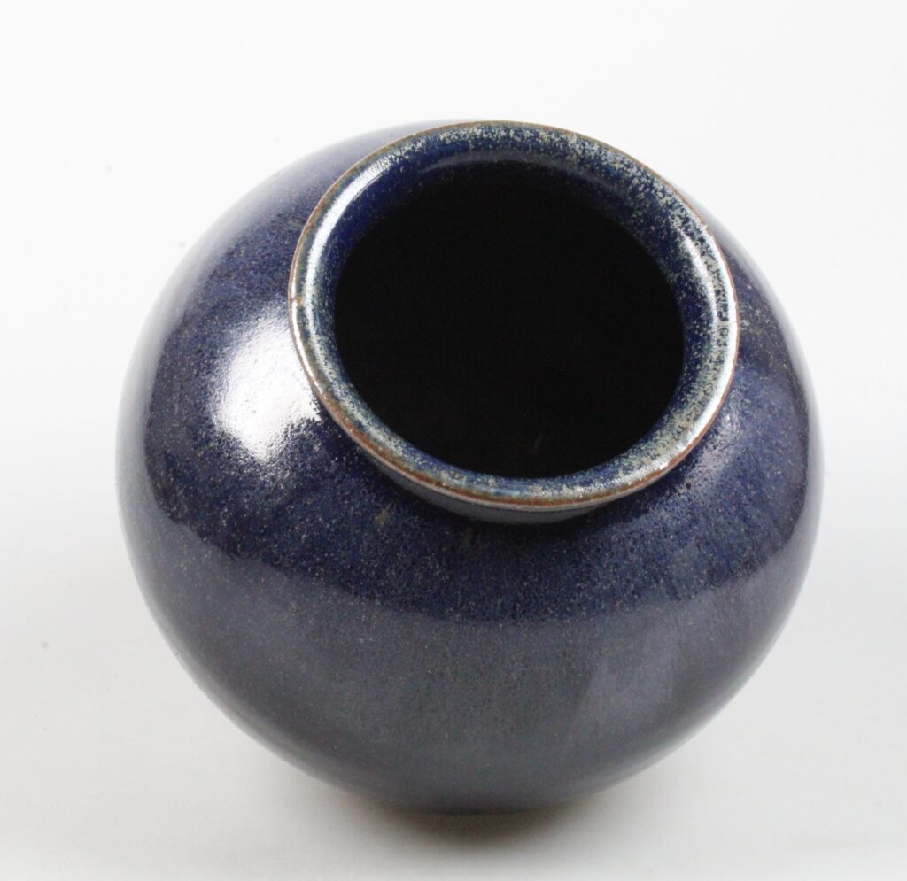 Iet Cool-Schoorl blue art pottery vase