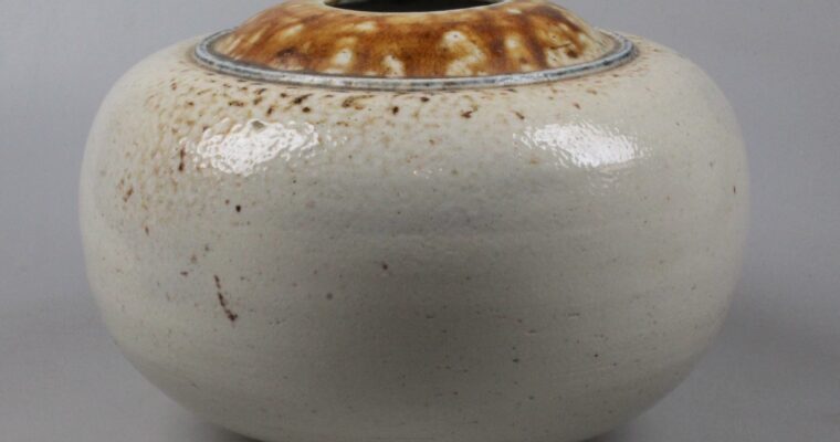 Gert de Rijk studio pottery vase 1969