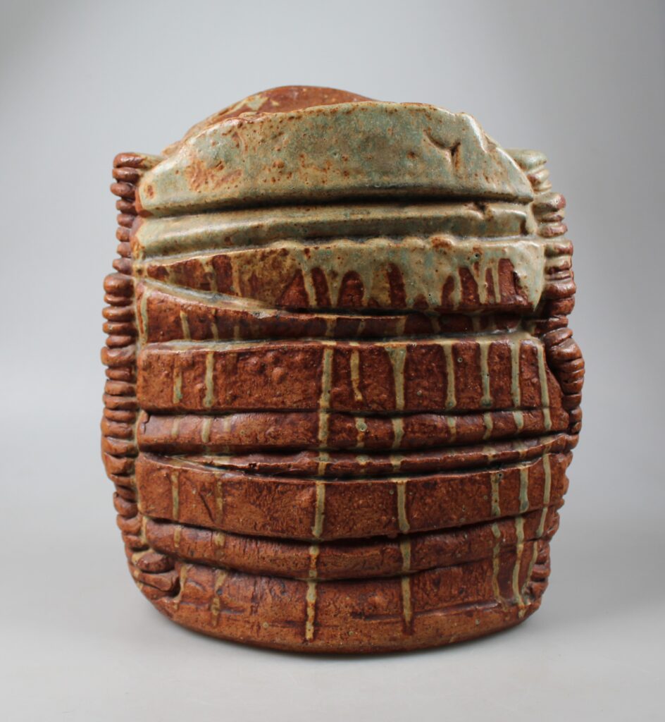 Bernard Rooke (b.1938) brutalist vase